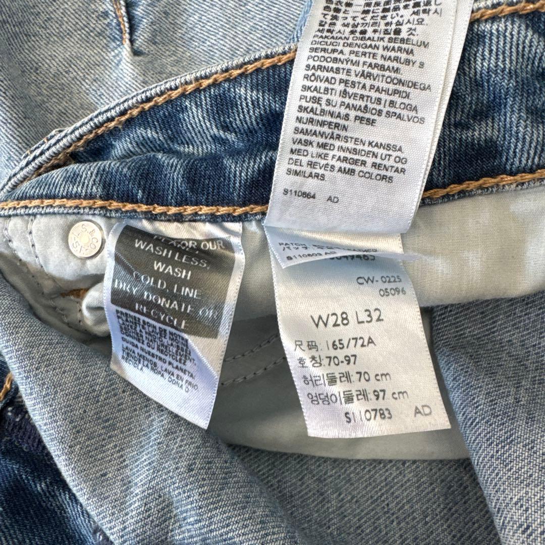 リーバイス BAGGY DAD バレルジーンズ　W28L32