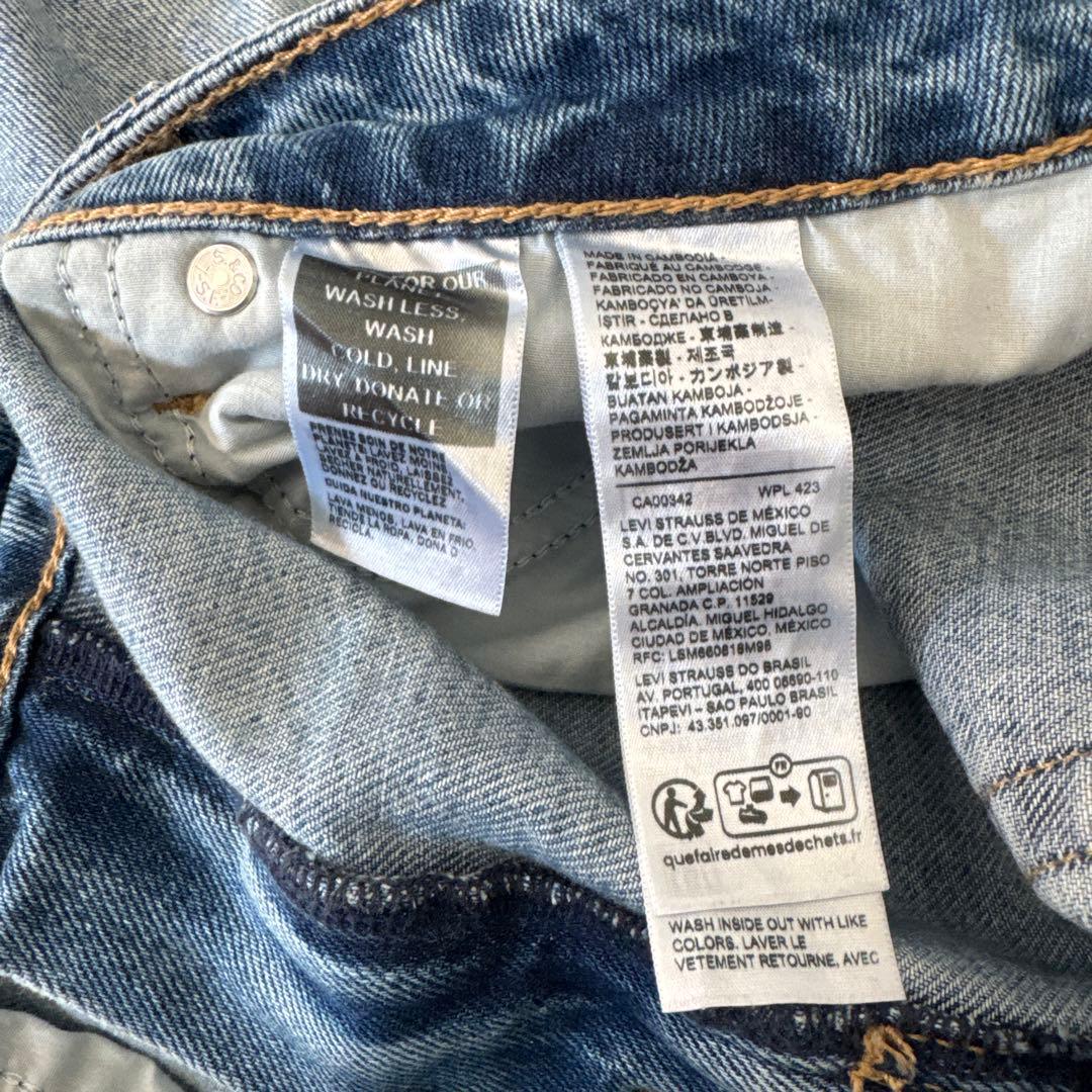 リーバイス BAGGY DAD バレルジーンズ　W28L32