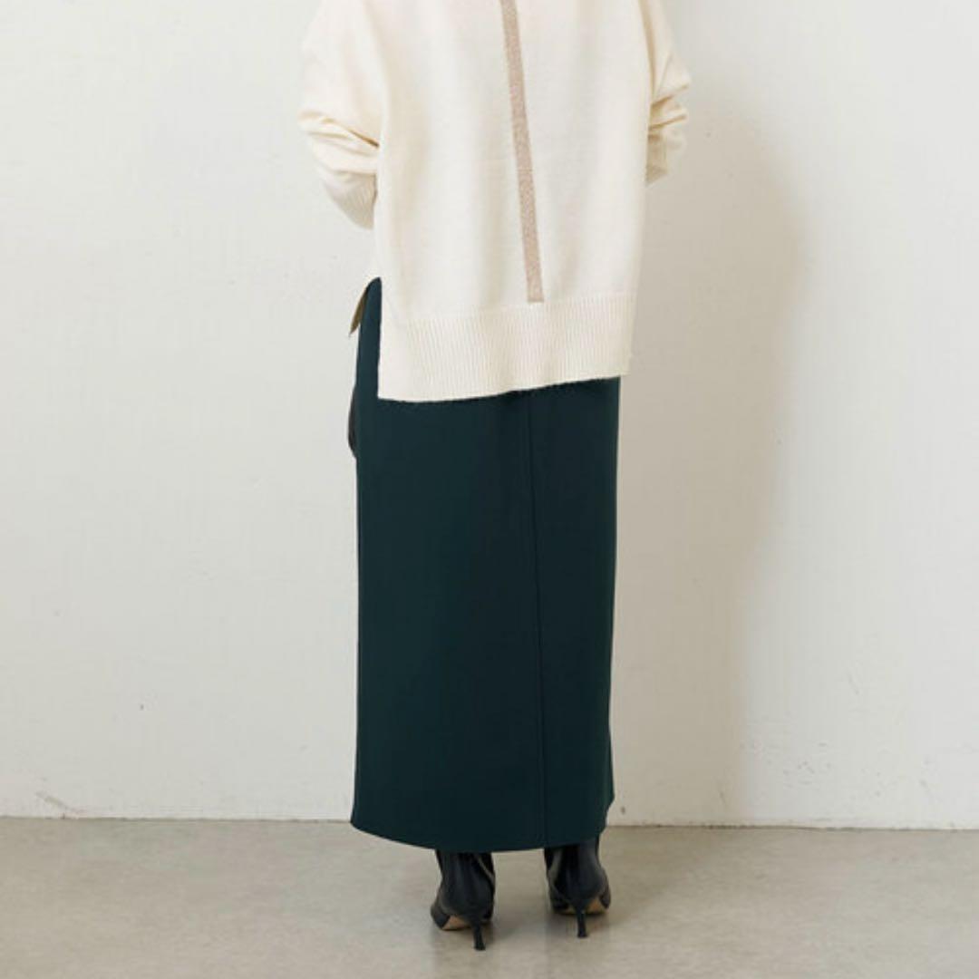 Jena espace merveilleuxリバーシブルジップlラインスカート
