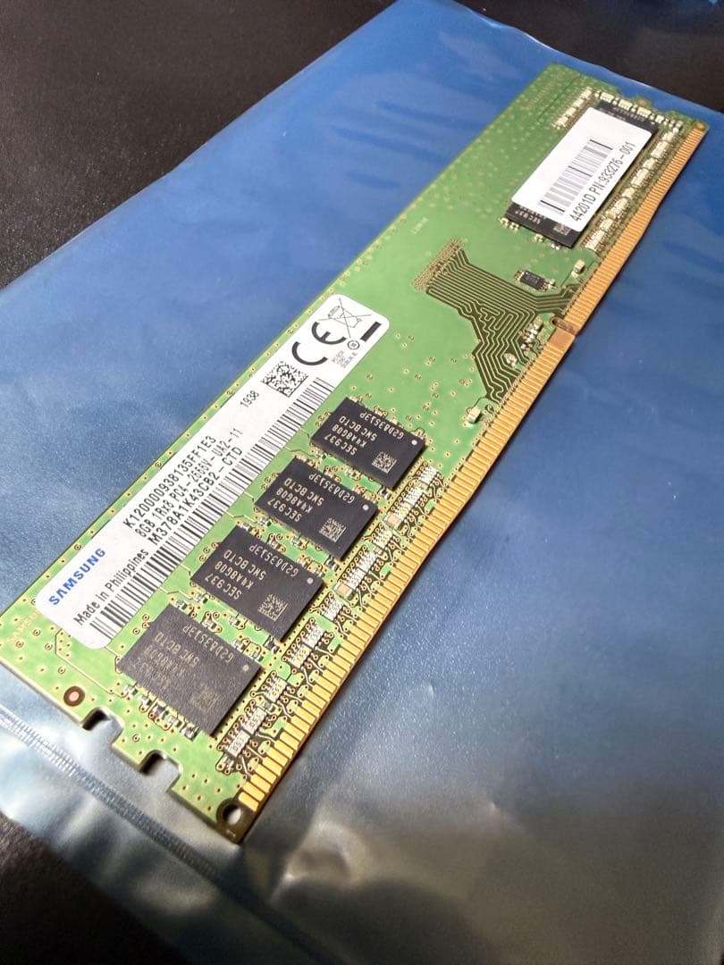 SAMSUNG PC4-2666V 8GB ２枚組 DDR4-21300