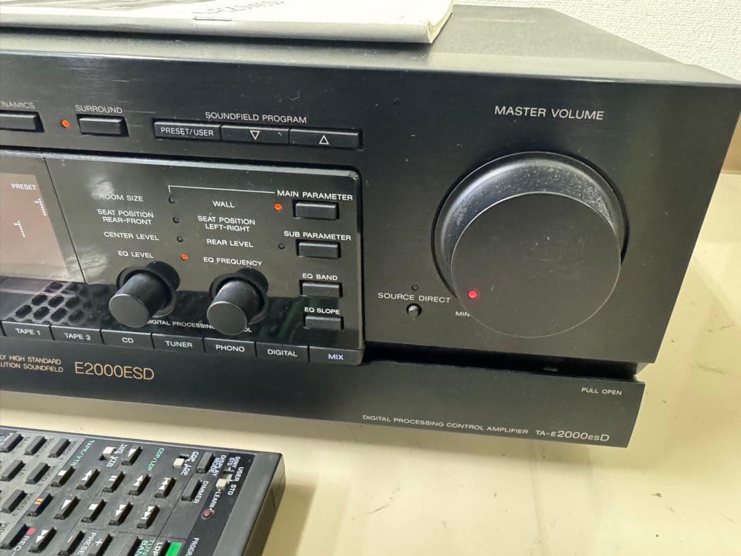 SONY TA-E2000ESD AVアンプ 本体 リモコン付き
