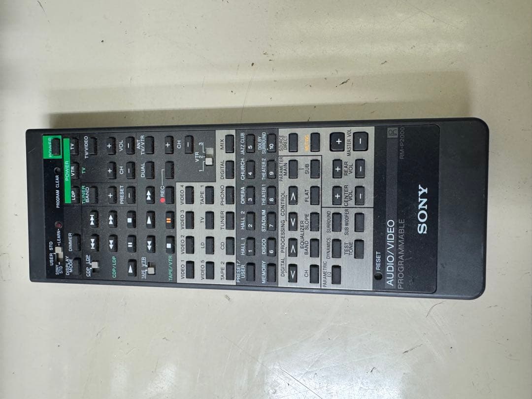 SONY TA-E2000ESD AVアンプ 本体 リモコン付き