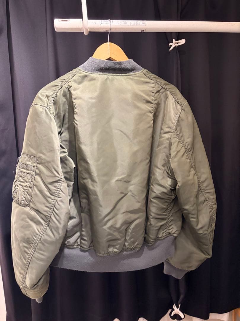 ジャケット・アウター Alpha MA-1 Flight jacket Olive XL US USA