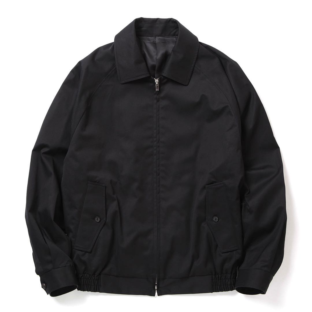 ジャケット・アウター steinCOTTON TWILL HARRINGTON ZIP JACKET