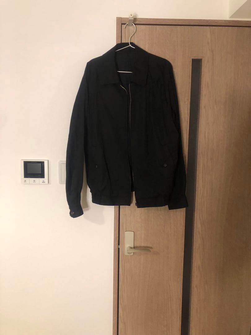 ジャケット・アウター steinCOTTON TWILL HARRINGTON ZIP JACKET