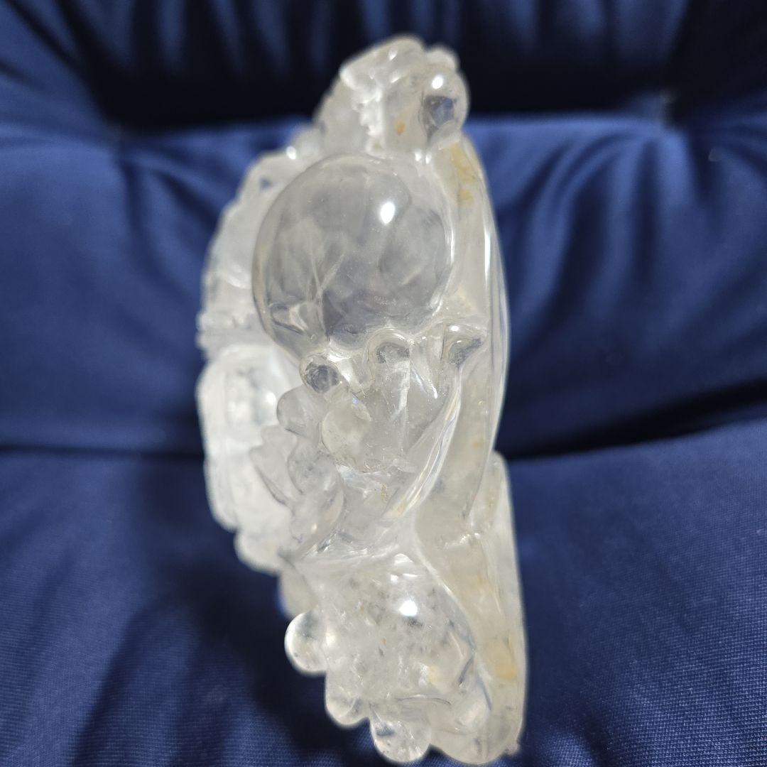 龍神彫刻 水晶