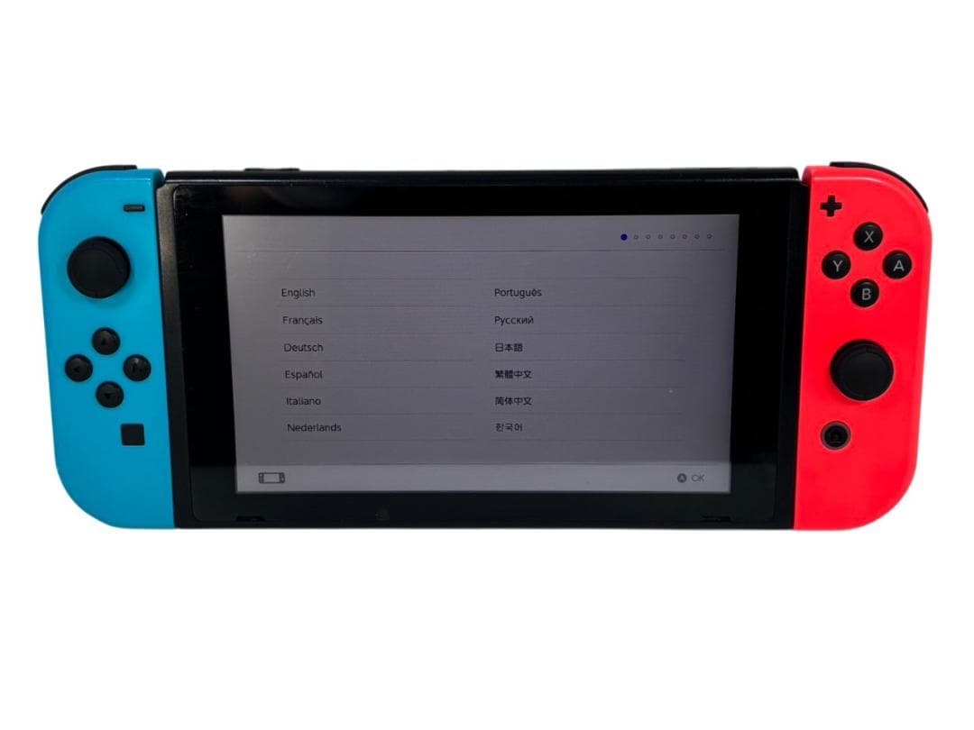 【中古】Nintendo Switch 任天堂 スイッチ HAC-001 完品