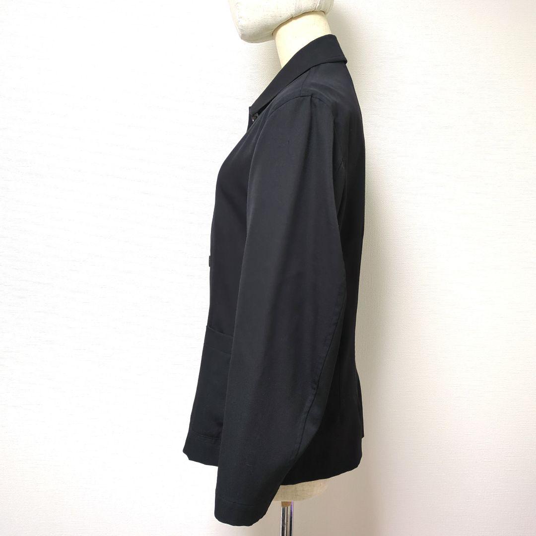 【美品】COMME des GARÇONS ウールギャバ 丸襟ジャケット