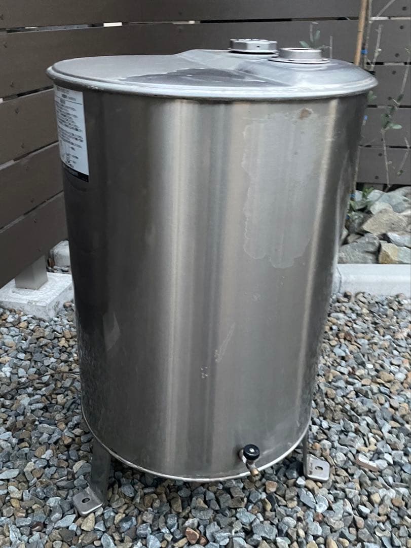 ステンレス灯油タンク【清掃済み】約90 L 中古