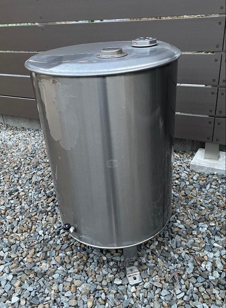 ステンレス灯油タンク【清掃済み】約90 L 中古