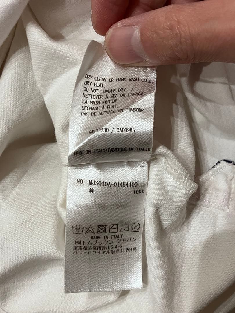 thom browne ポケットtシャツ