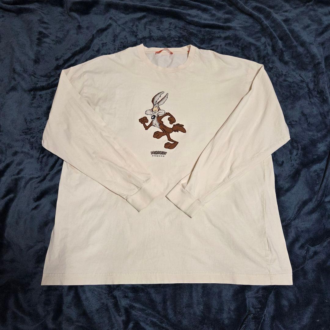 【✨希少✨】ICEBERG ワイリーコヨーテ XXL Tシャツ 刺繍 2002年