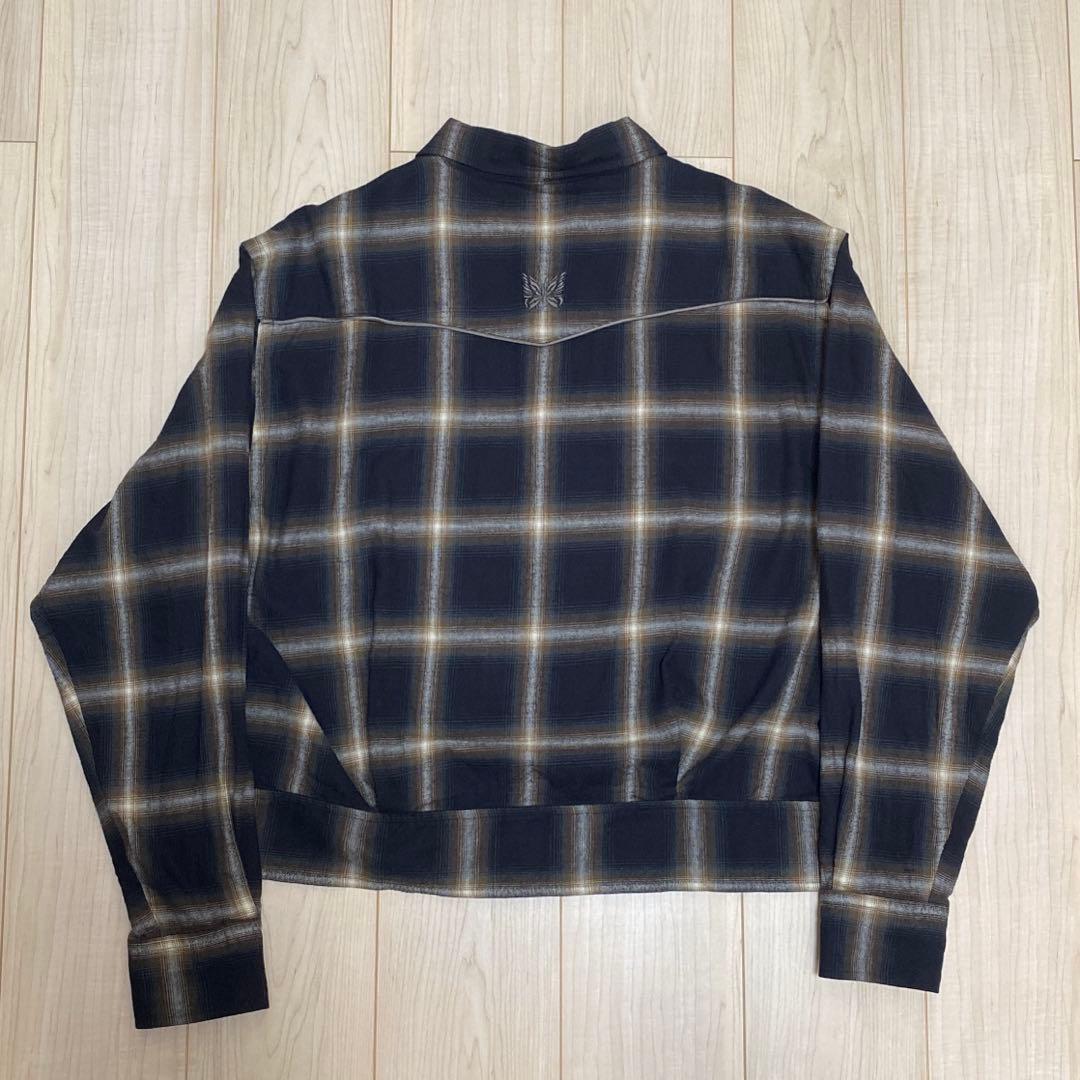 美品 Needles ナノユニバース別注 Piping Cowboy JKT L
