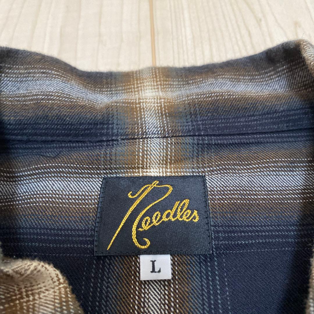 美品 Needles ナノユニバース別注 Piping Cowboy JKT L