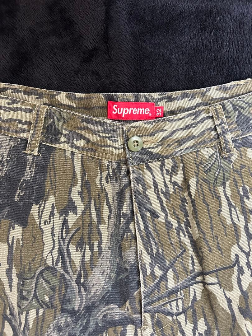 supreme mossy oak cargo pant w32 カーゴパンツ