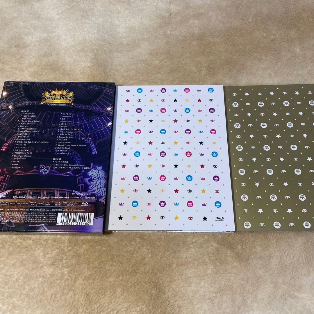 キンプリKing&Prince ファーストツアー 2018初回限定盤 銀テープ付