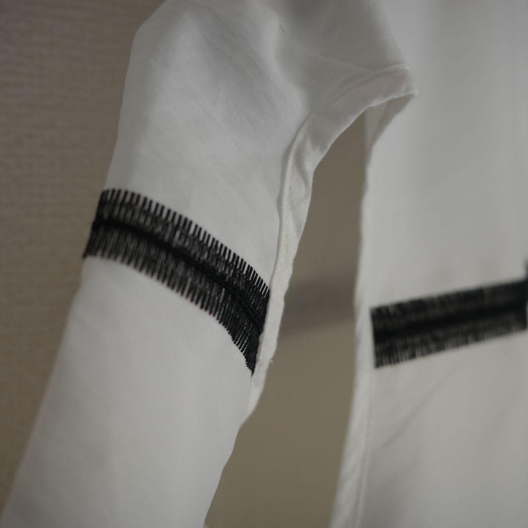 トップス NAMACHEKO - stitch border T shirt -