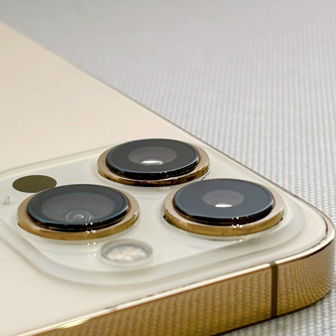 『美品』iPhone 13 PRO 128GB ゴールド　新品バッテリー　本体