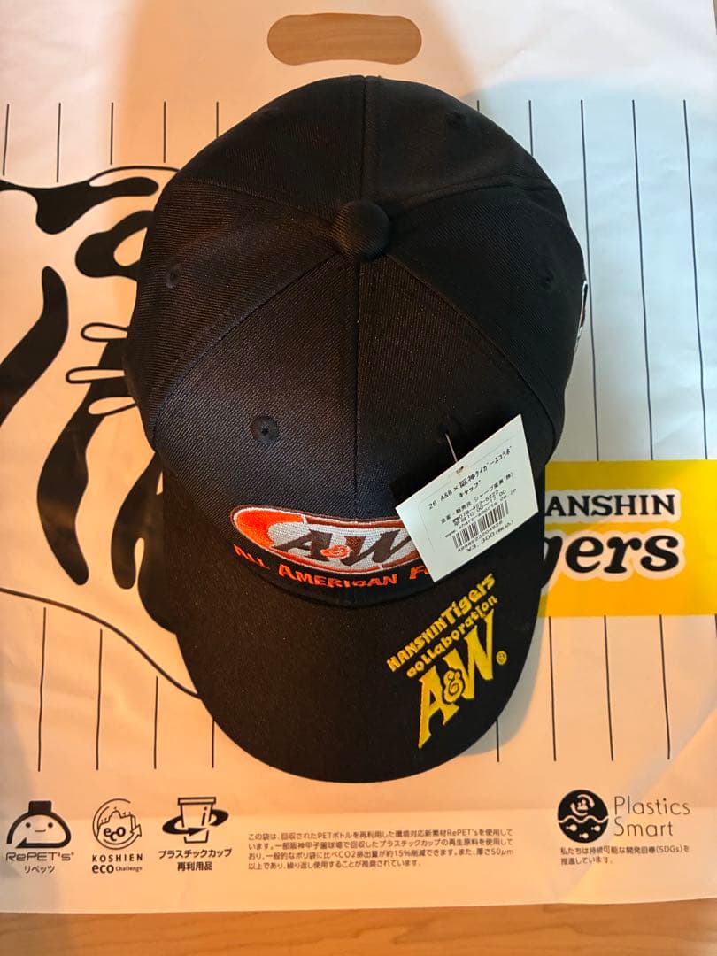 阪神タイガース×A&Wコラボキャップ