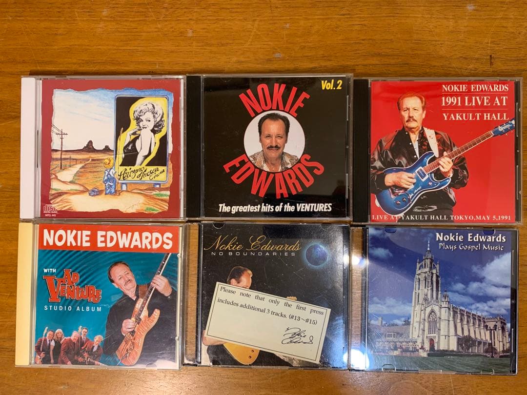 N0706-24★CD Nokie Edwards コレクション 12点セット