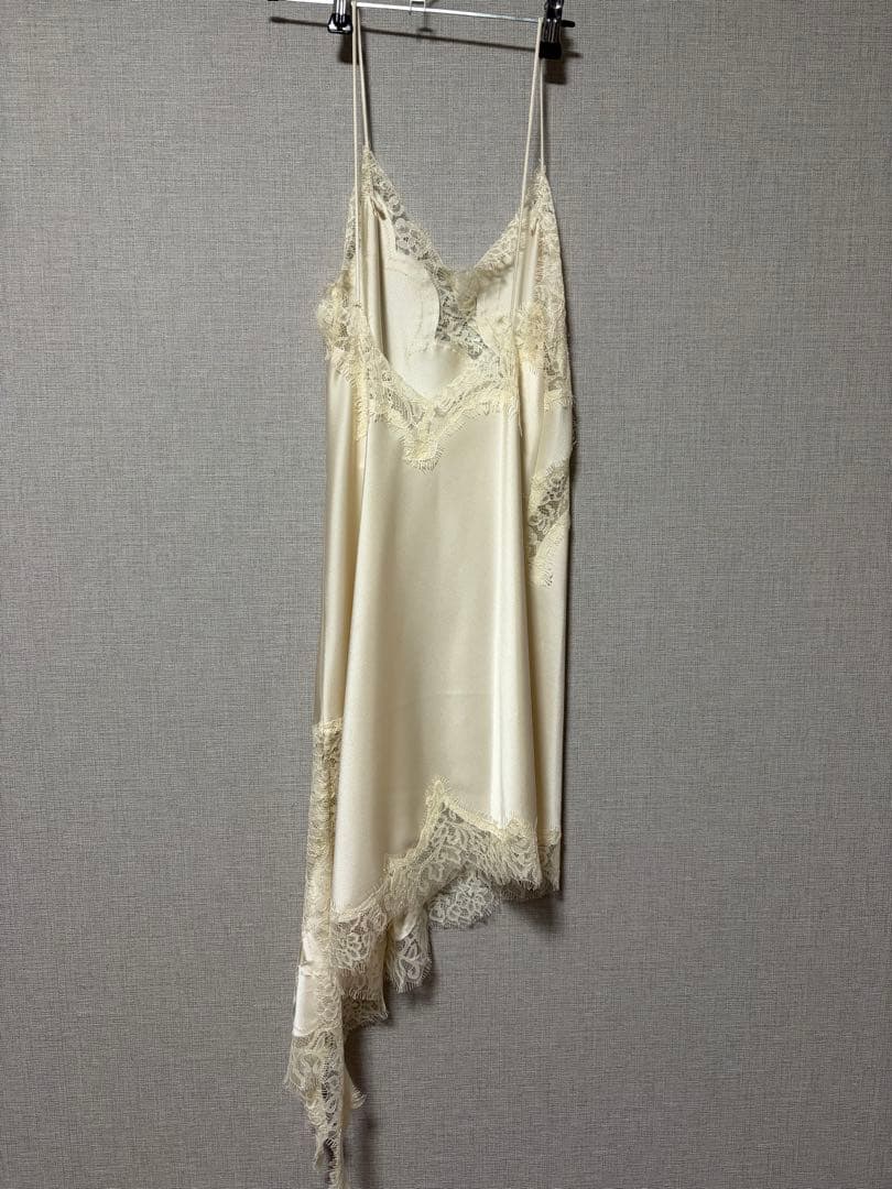 zw collection アシンメトリーレースワンピース