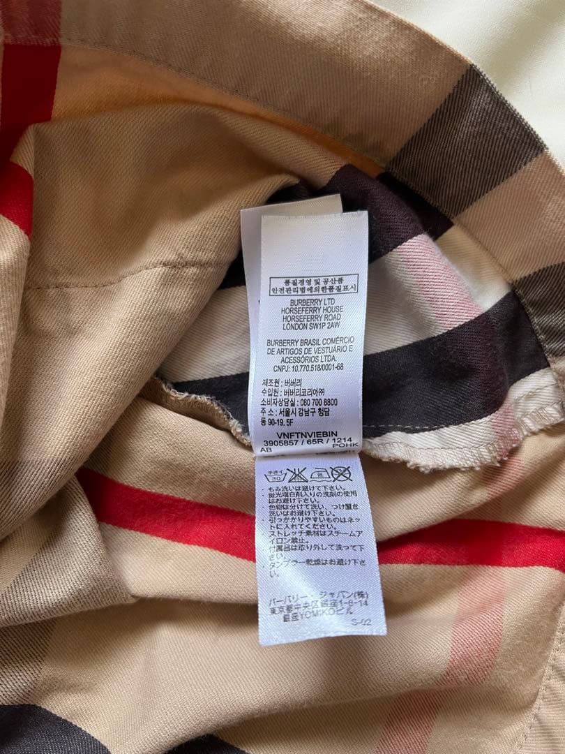 りんかBURBERRYノバチェック　ワンピース 2TY 92サイズ