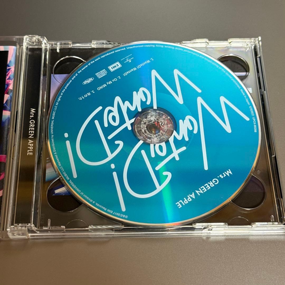 Mrs.GREEN APPLE WanteD WanteD 初回限定盤 帯あり