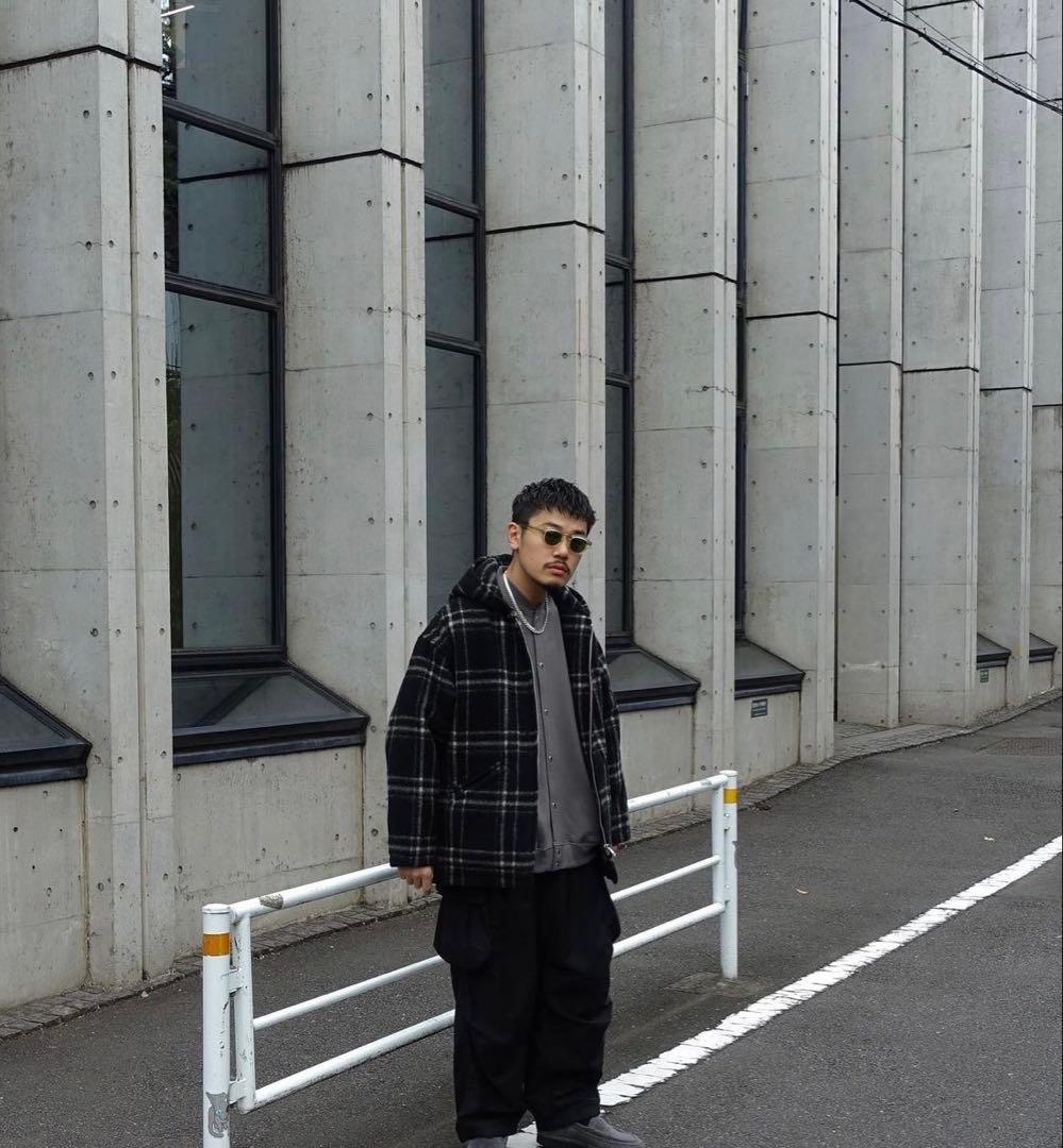 ジャケット・アウター COOTIE / Napping Windowpane Cadet Coat