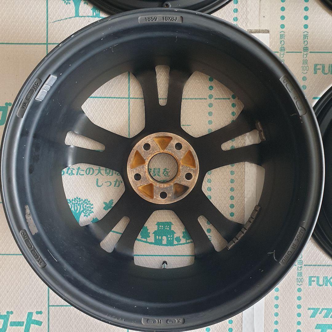 ① VST TYPE PLS 18インチ8J インセット42 VOLVOホイール