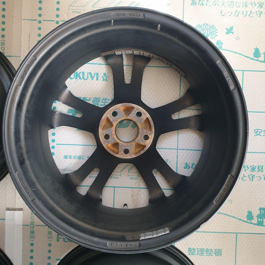 ① VST TYPE PLS 18インチ8J インセット42 VOLVOホイール
