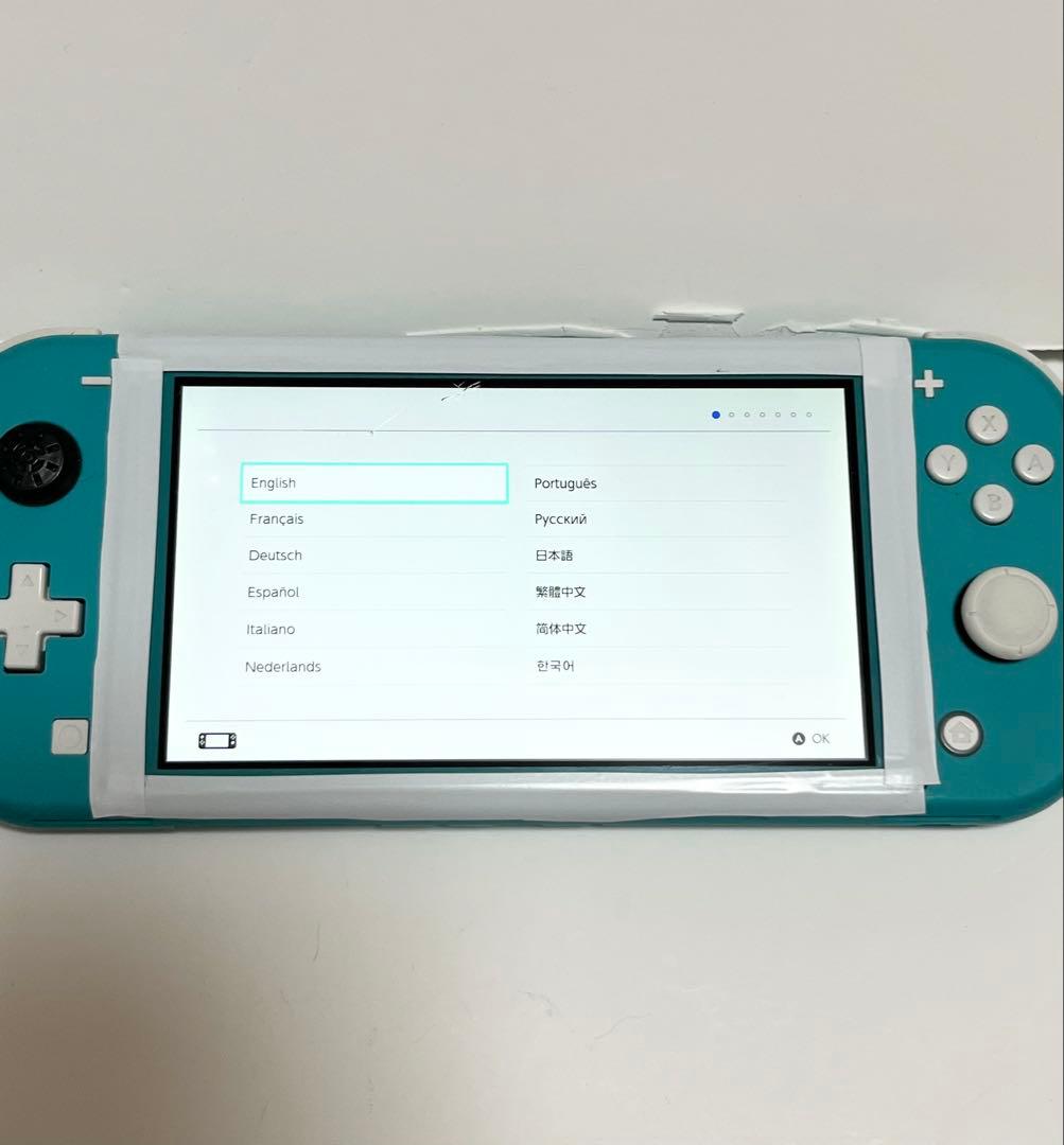 Nintendo Switch Lite ターコイズ　ジャンク