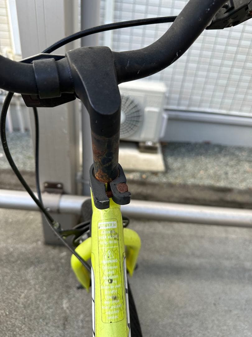 手渡し限定 神奈川県秦野市　STRIDER 14X 幼児用キッズバイク イエロー
