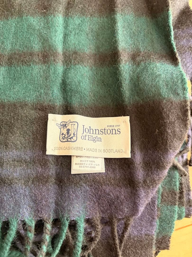 Johnstons of Elgin カシミヤストール
