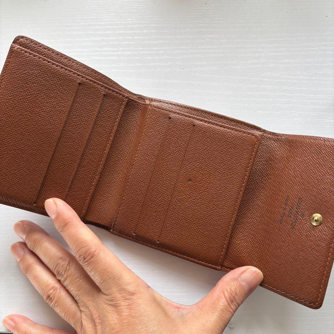 Louis Vuittonルイヴィトン 財布 モノグラム Wホック
