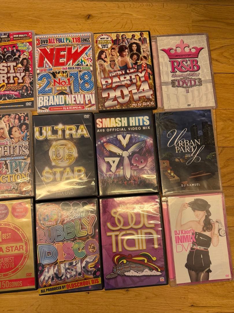 Best of partyなどの洋楽等DVDコレクション　まとめ売り18枚セット