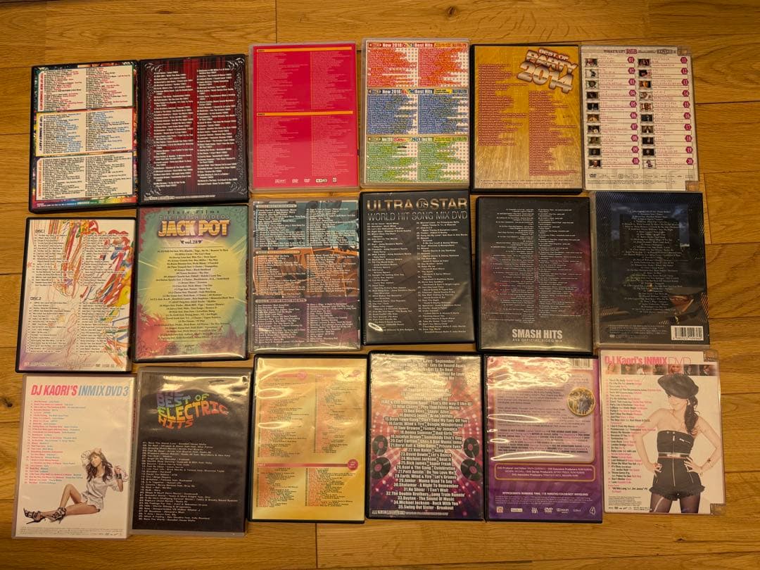Best of partyなどの洋楽等DVDコレクション　まとめ売り18枚セット
