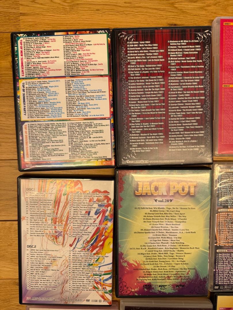 Best of partyなどの洋楽等DVDコレクション　まとめ売り18枚セット