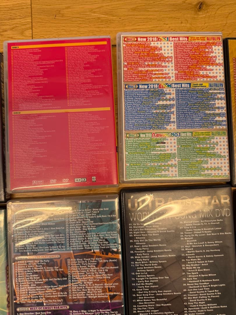 Best of partyなどの洋楽等DVDコレクション　まとめ売り18枚セット