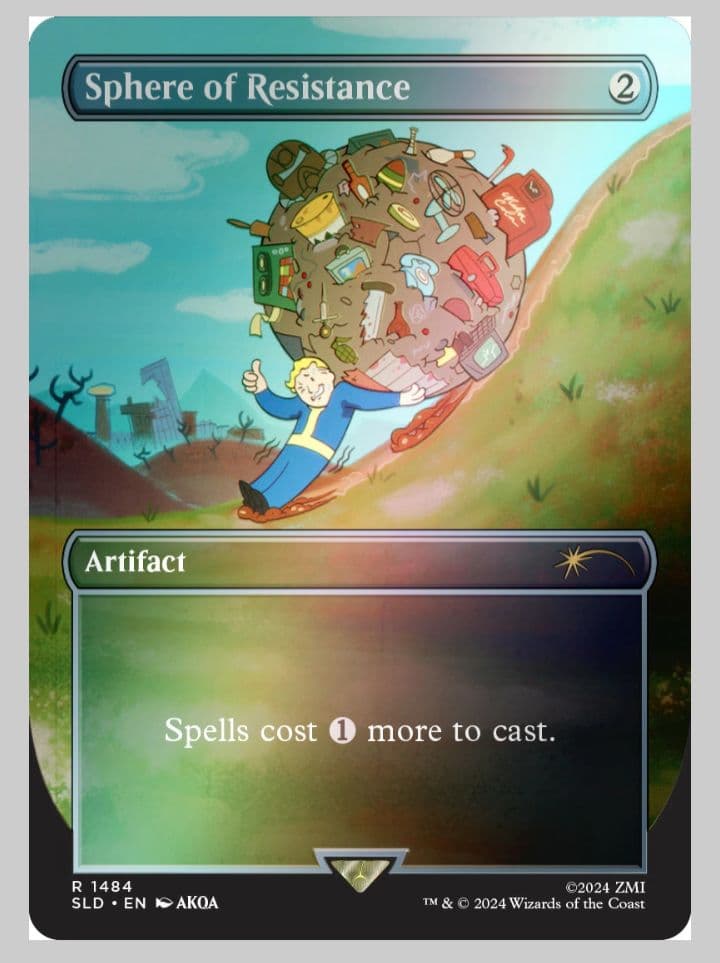 マジック：ザ・ギャザリング Secret Lair x Fallout: Vault Boy Foil