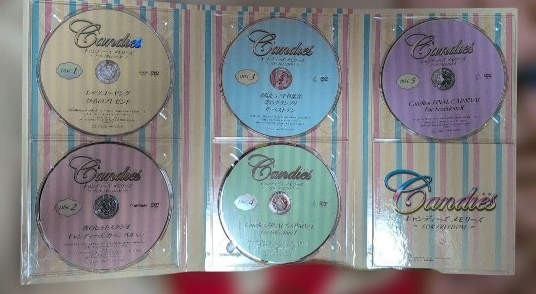 キャンディーズ メモリーズ for freedom dvd 5枚組