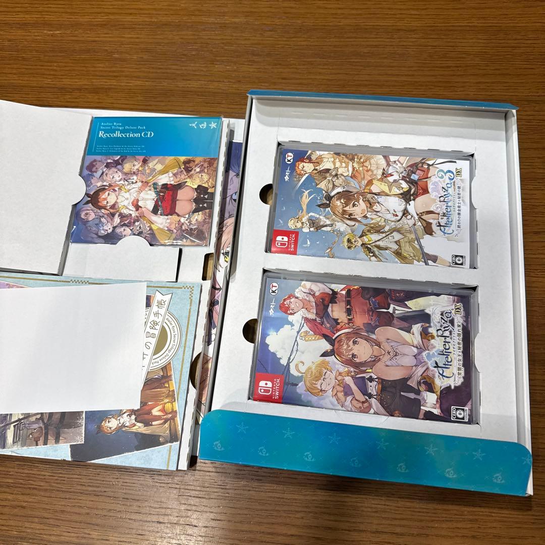 Switchライザのアトリエ秘密トリロジーDXプレミアムボックス