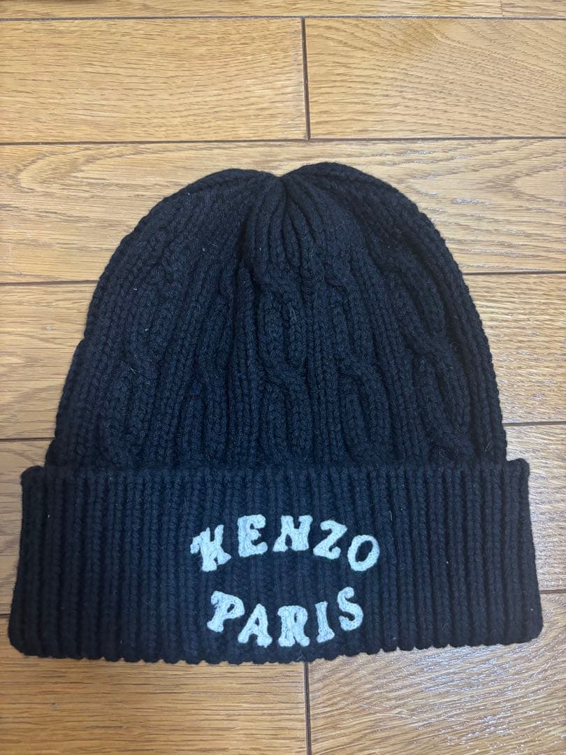 ’KENZO VERDY エンブロイド ビーニー KENZOニット帽
