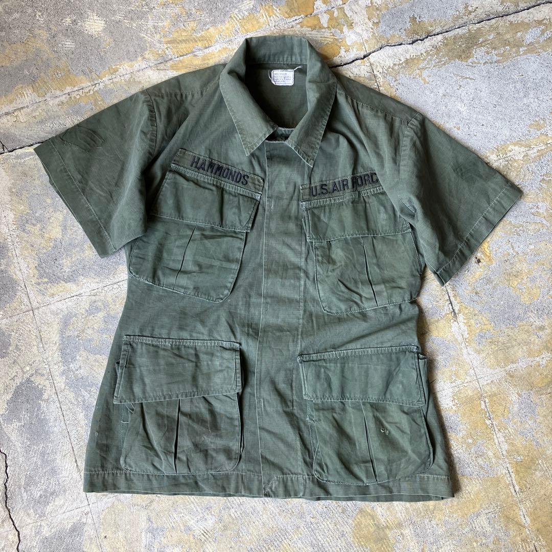 US ARMY ジャングルファティーグジャケット 半袖 リップストップ
