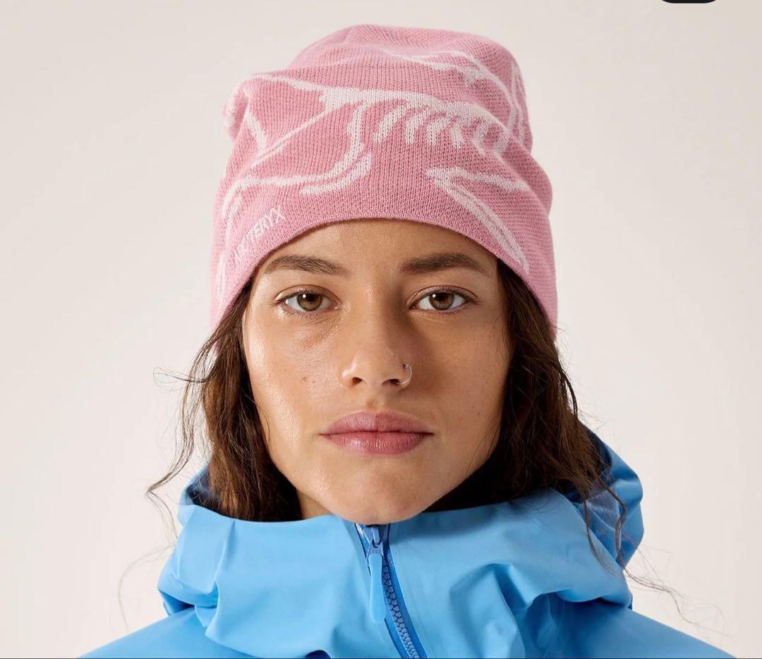 【即完売品】 ARC'TERYX ピンク ビーニー