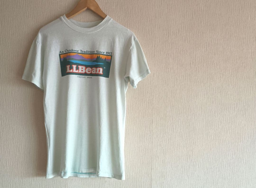 80s USA製 vintage エルエルビーン L.L.Bean　Tシャツ