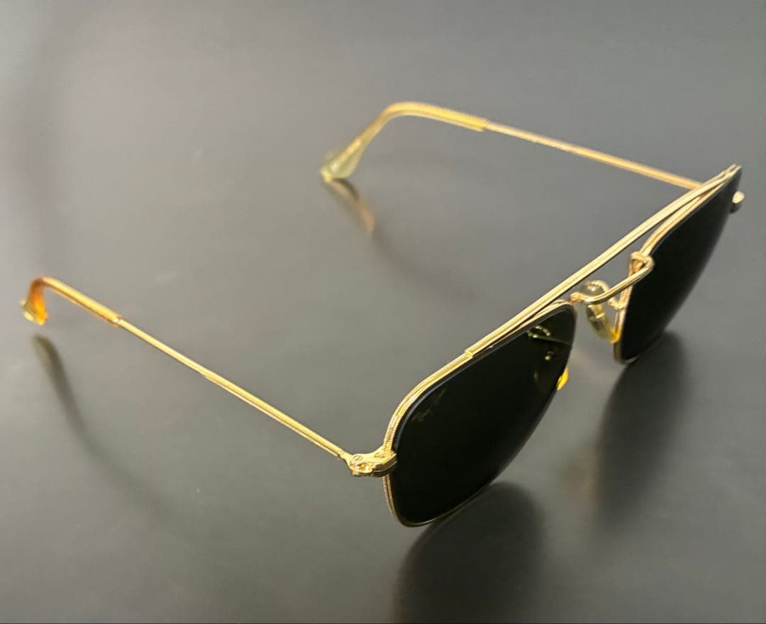 【希少美品】80s RAY-BAN B&L W1344 48□18 砂打ち