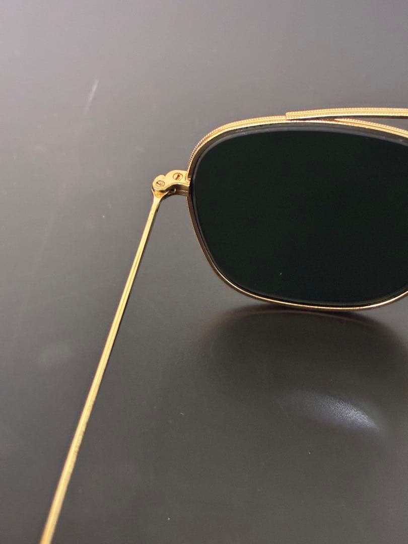 【希少美品】80s RAY-BAN B&L W1344 48□18 砂打ち