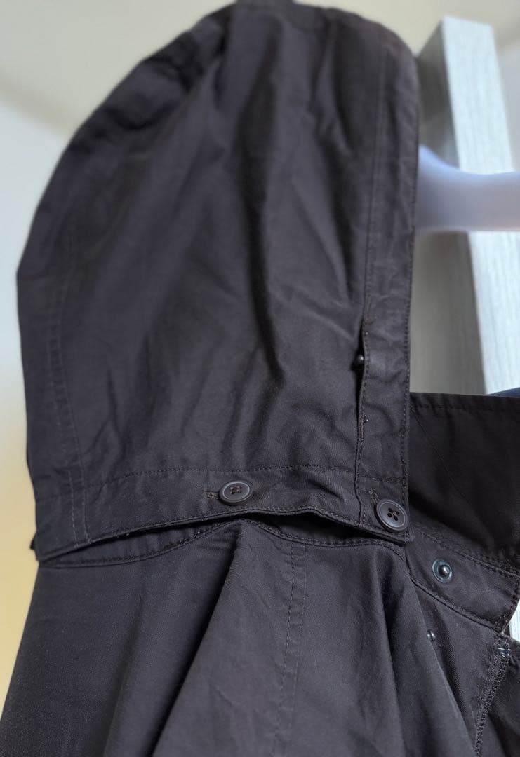 THE NORTH FACE フード脱着 シェルコート 撥水 ブラウン L