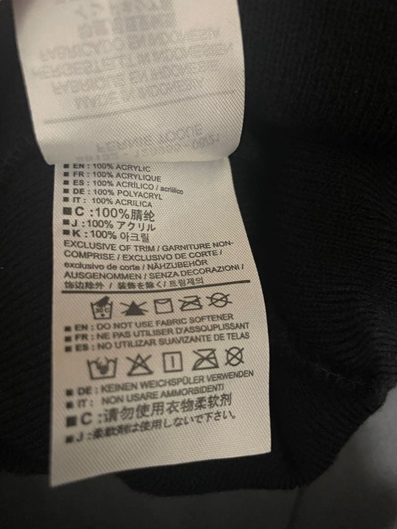 古*着様 ARC'TERYX ニット帽 黒　ビーニー