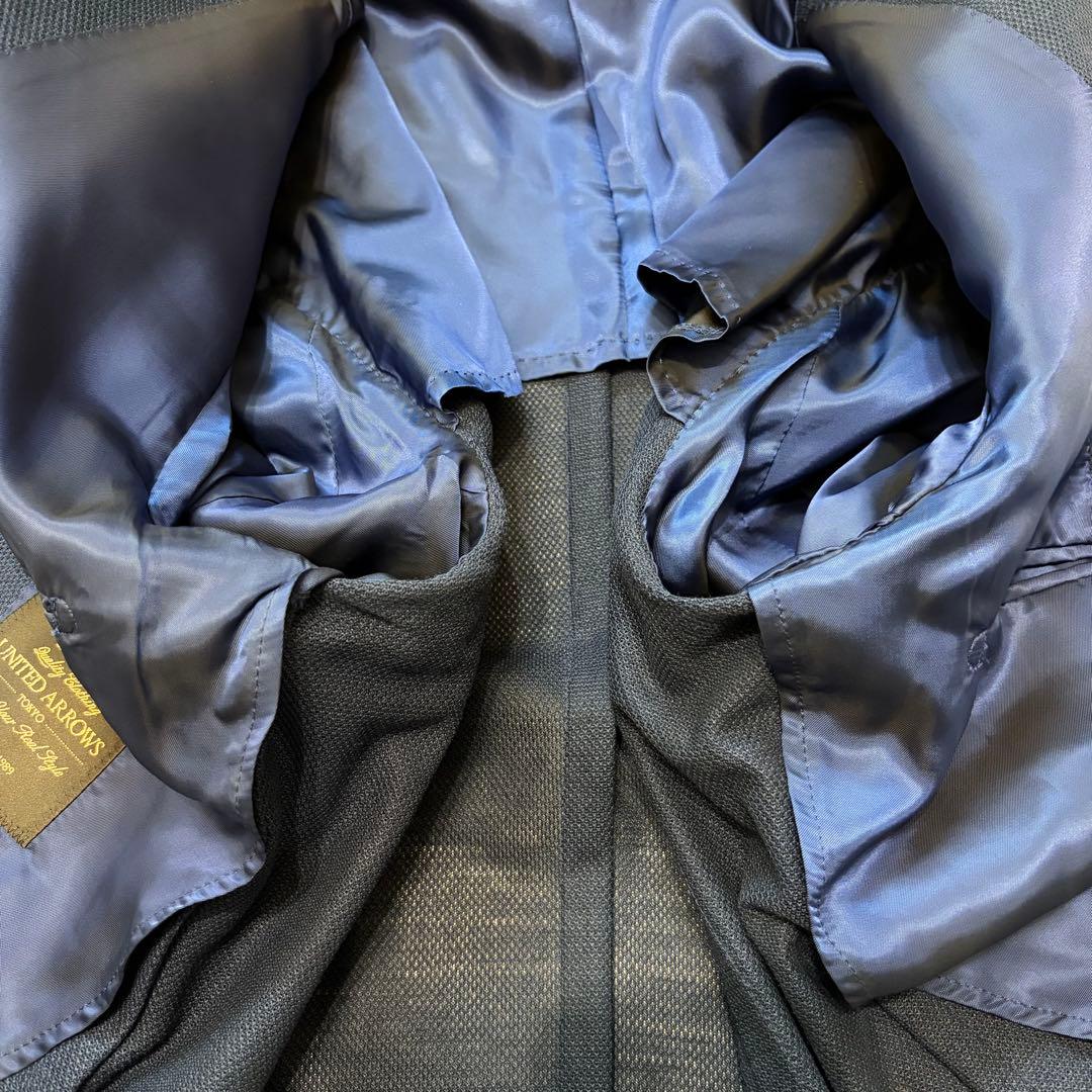 ユナイテッドアローズ　高級ライン　リネン100%　麻　テーラードジャケット　L